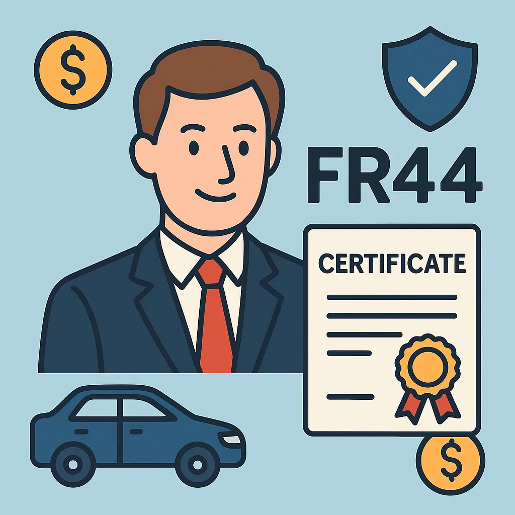 FR44 Certificate